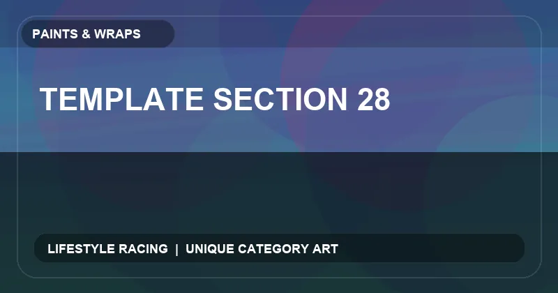 Template Section 28